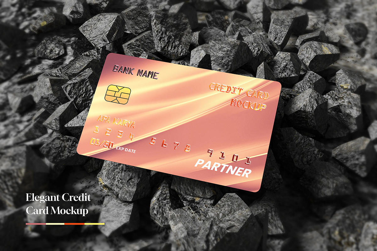 Elegant Credit Card Mockup