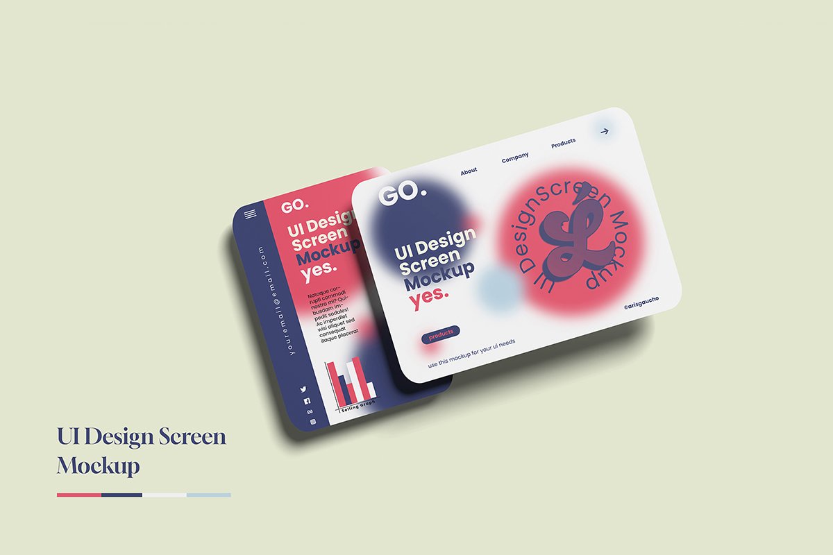 UI Design Screen Mockup