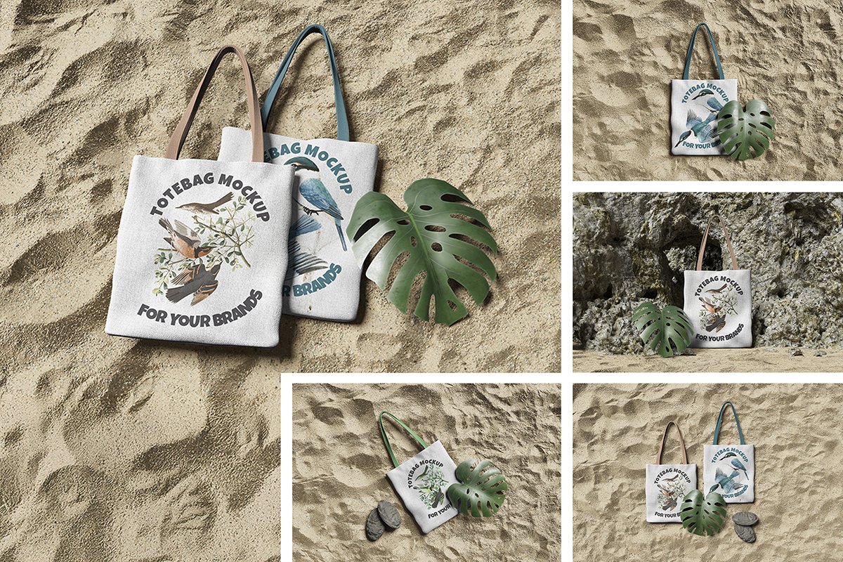 Outdoor Tote Bag Mockup