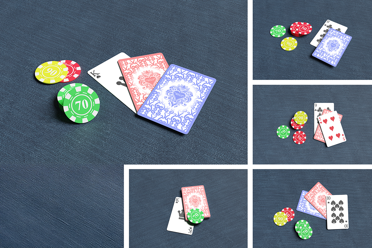 Poker Card Pack Mockup V2