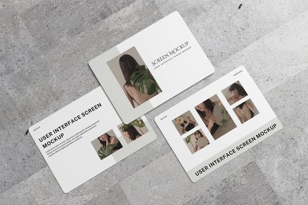 Industrial Style iPad Pro Screen Mockup