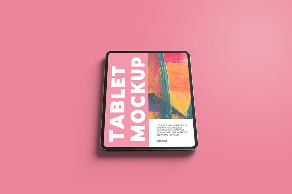 Colorful iPad Pro Mockup