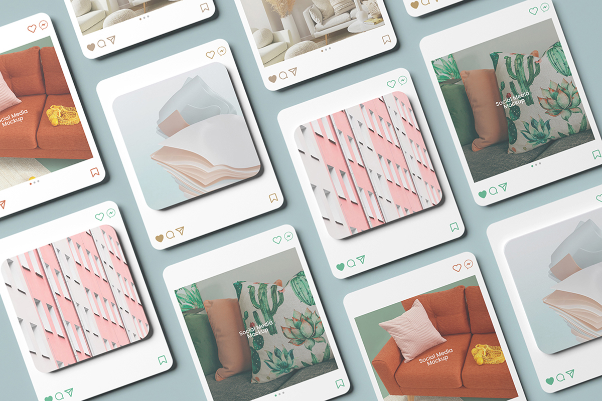 Clean Social Media Mockup