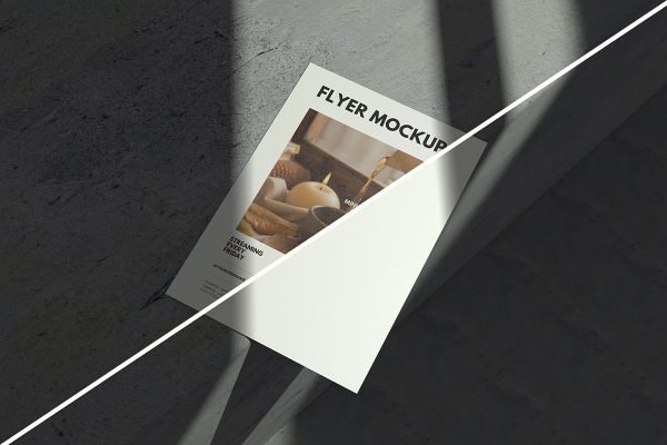 Industrial Style Flyer Mockup