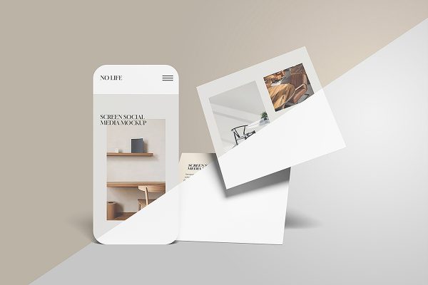 Elegant Social Media Mockup