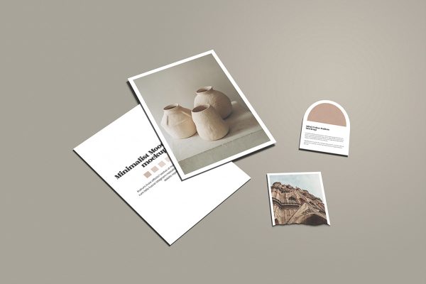 Minimalist Ideas Moodboard Mockup