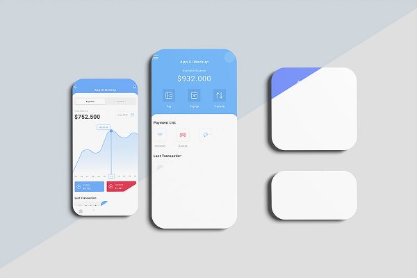 UI App Screen Mockup
