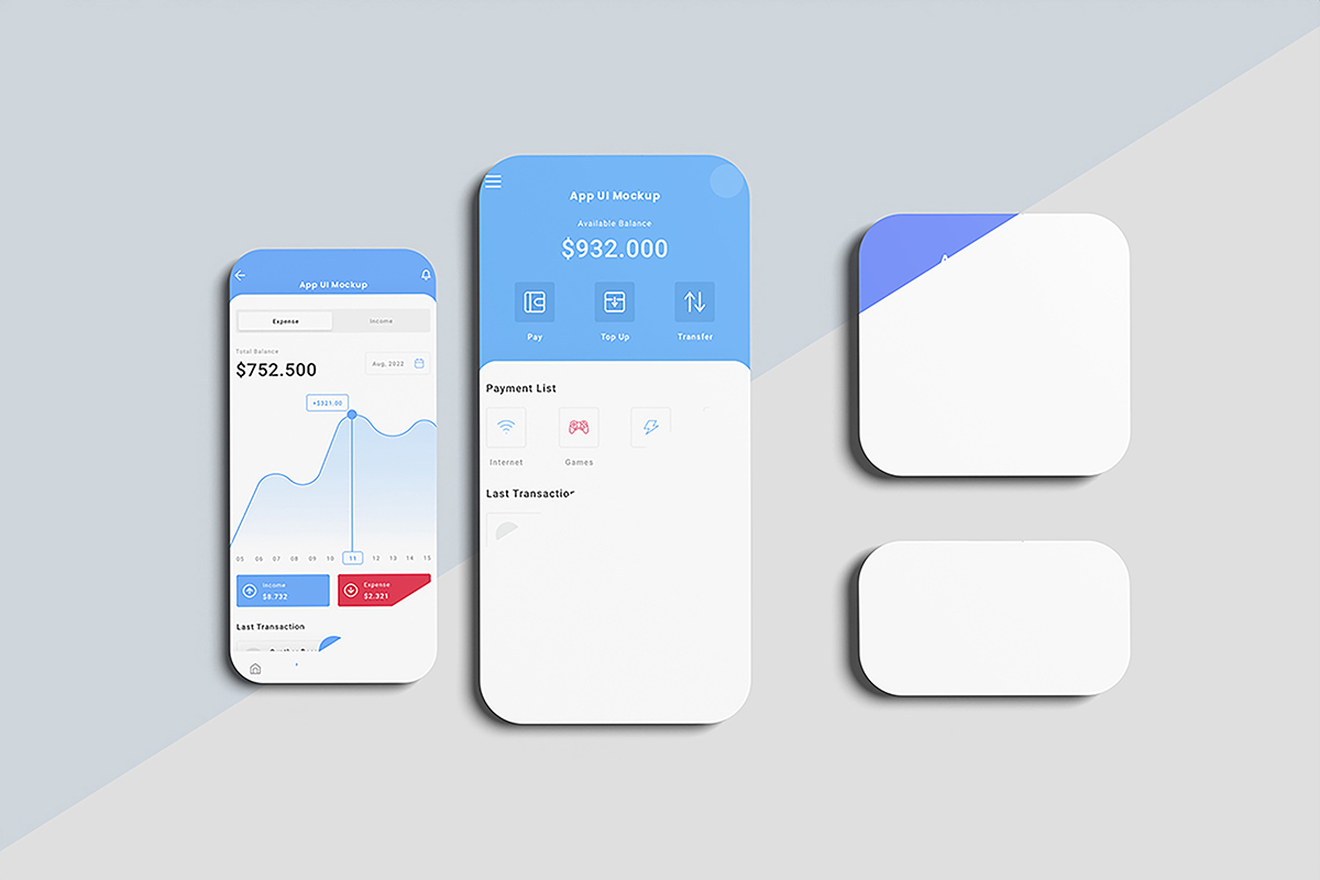 UI App Screen Mockup