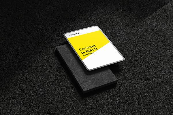 Urban Tablet Mockup with Shadow Overlay