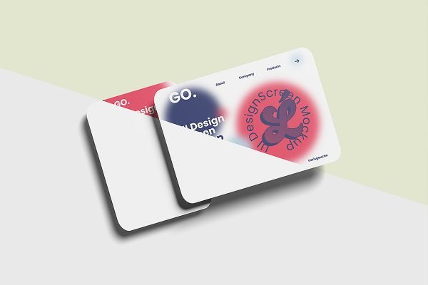 UI Design Screen Mockup