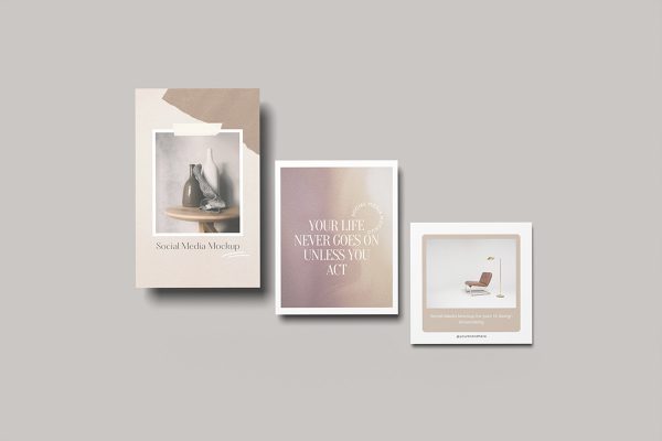 Elegant Social Media Mockup V4