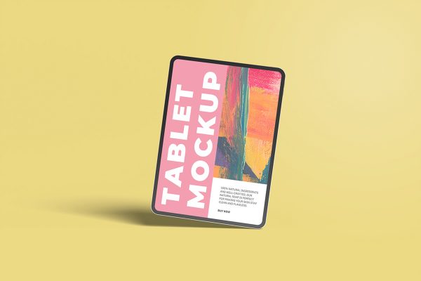 Colorful iPad Pro Mockup