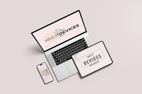 Clean Multi Devices Mockup