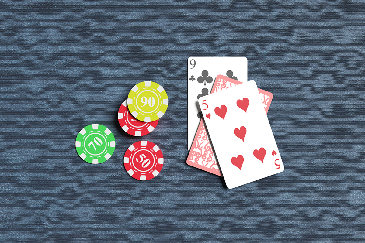 Poker Card Pack Mockup V2