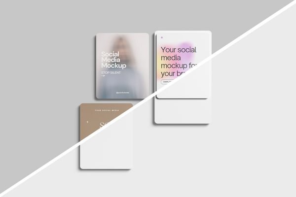 Clean Social Media Mockup