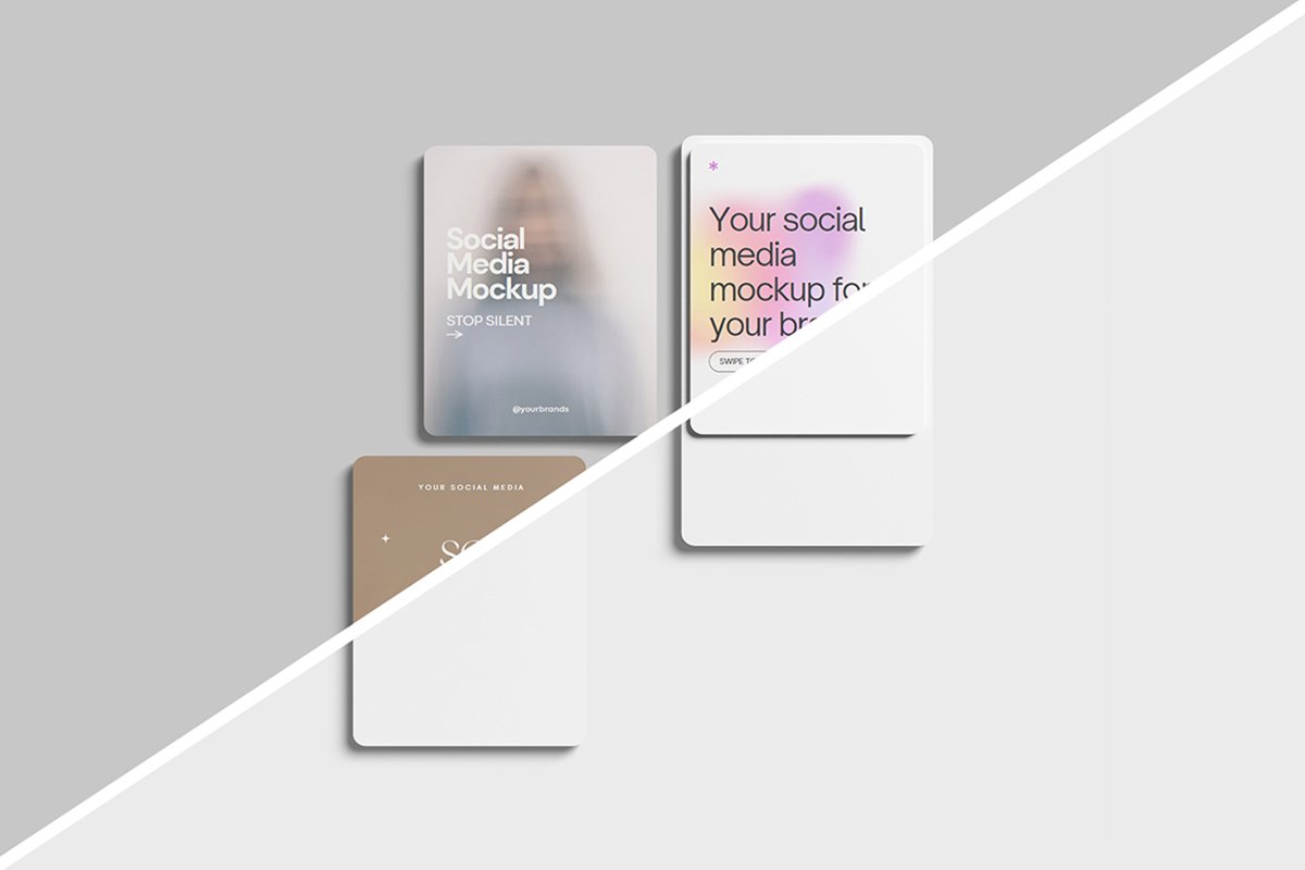 Clean Social Media Mockup