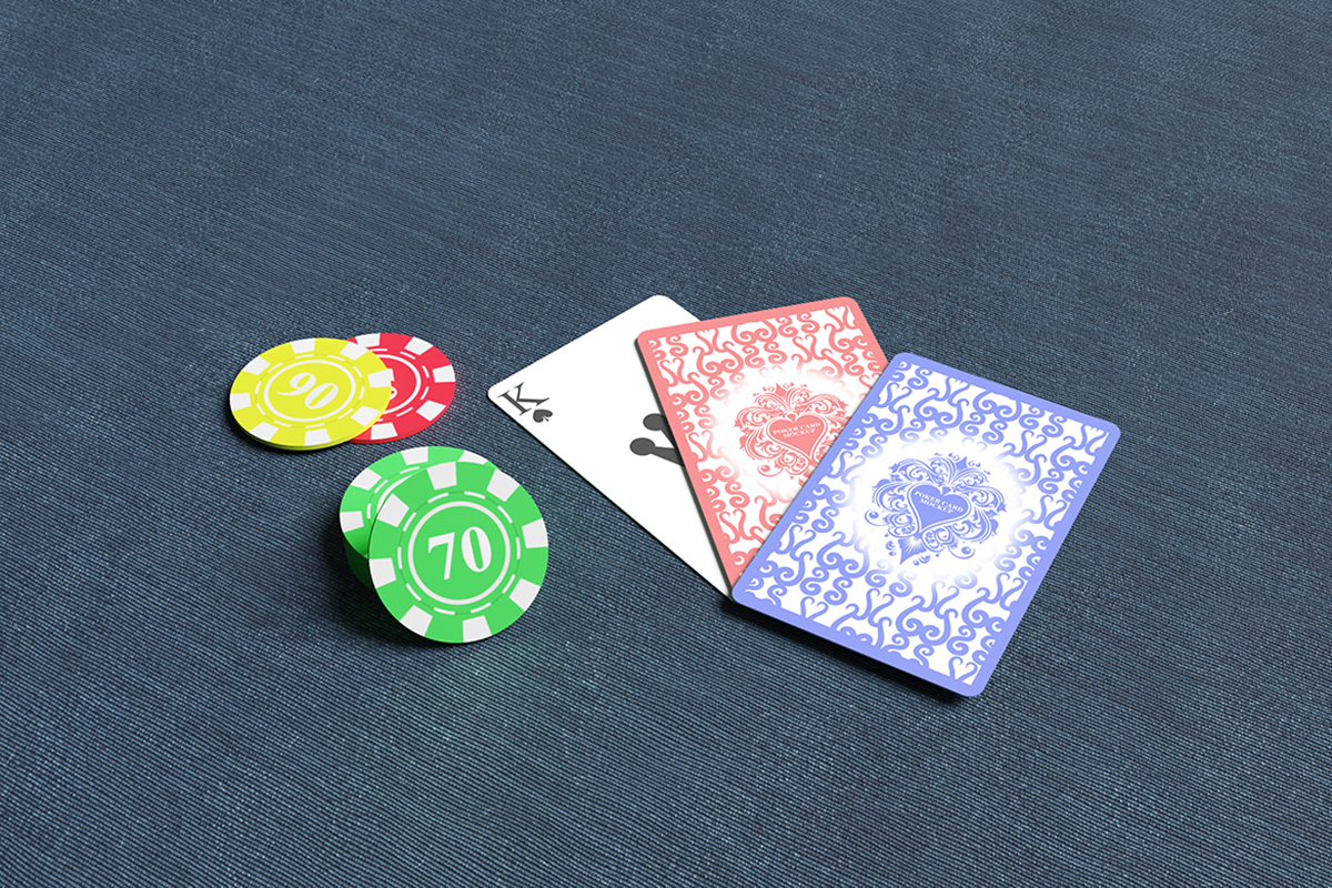 Poker Card Pack Mockup V2