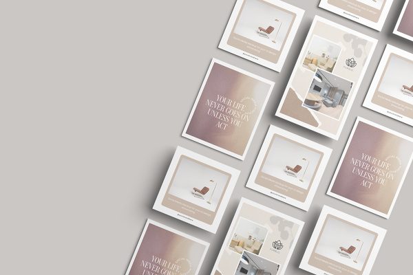 Elegant Social Media Mockup V4