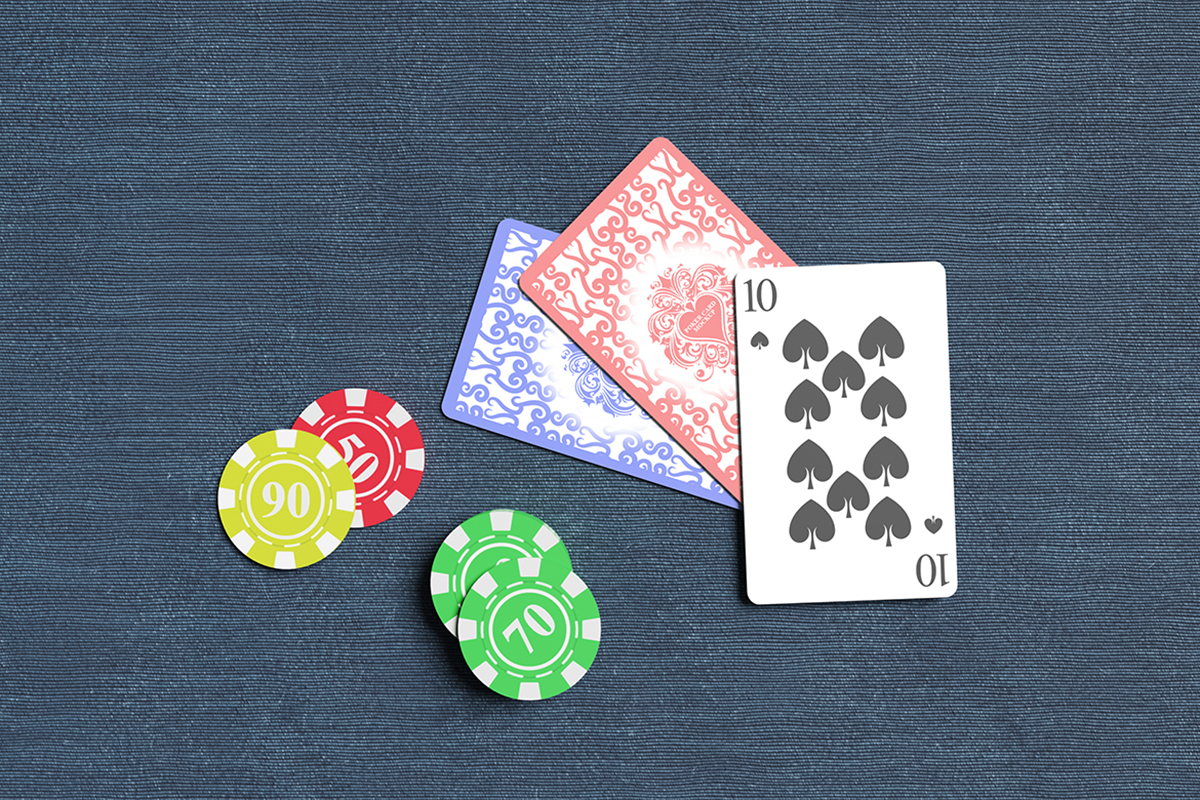 Poker Card Pack Mockup V2