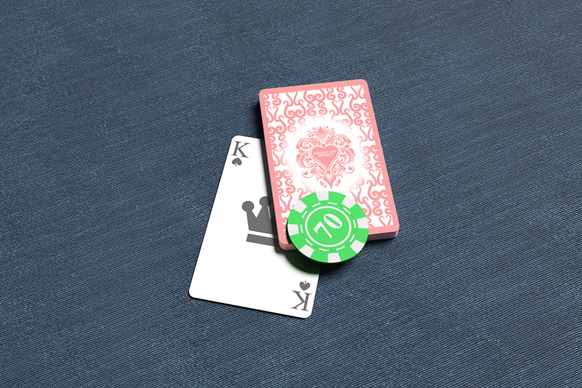 Poker Card Pack Mockup V2