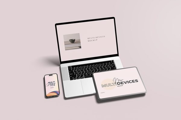 Clean Multi Devices Mockup