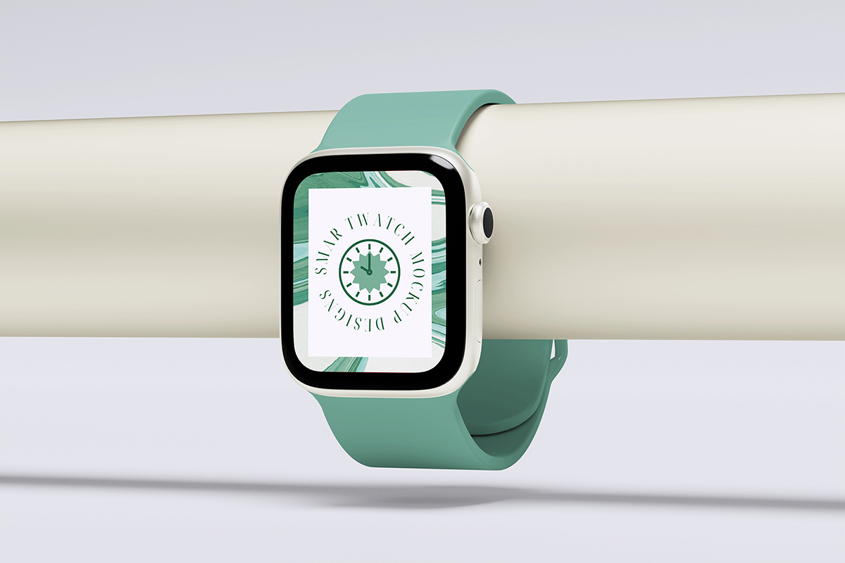 Minimalist Smartwatch Mockup