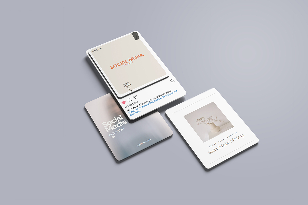 Perspective Social Media Mockup