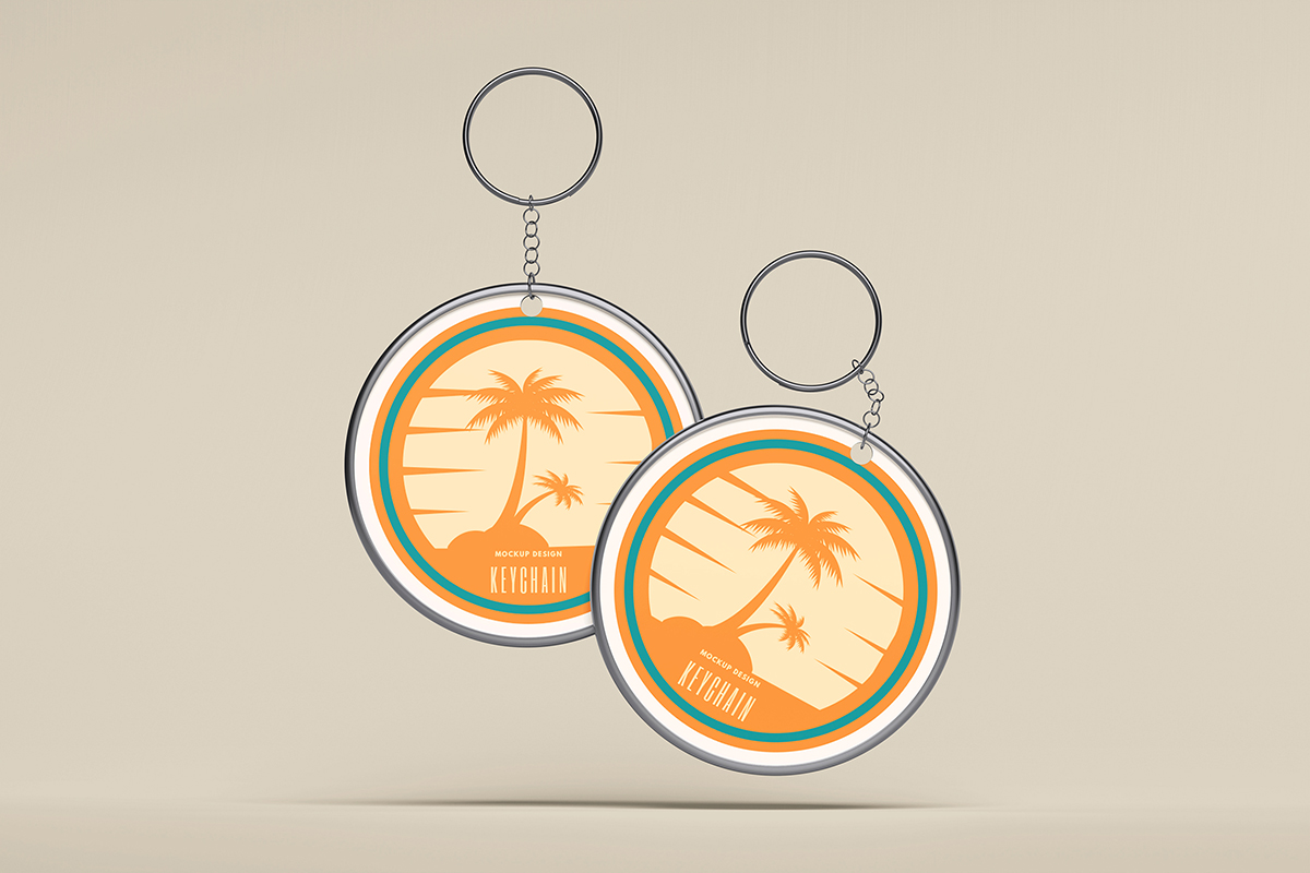 Keychain Mockup