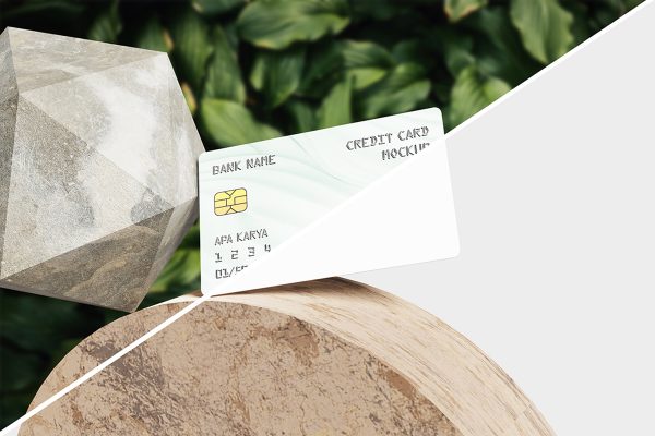 Clean Credit Card Mockup