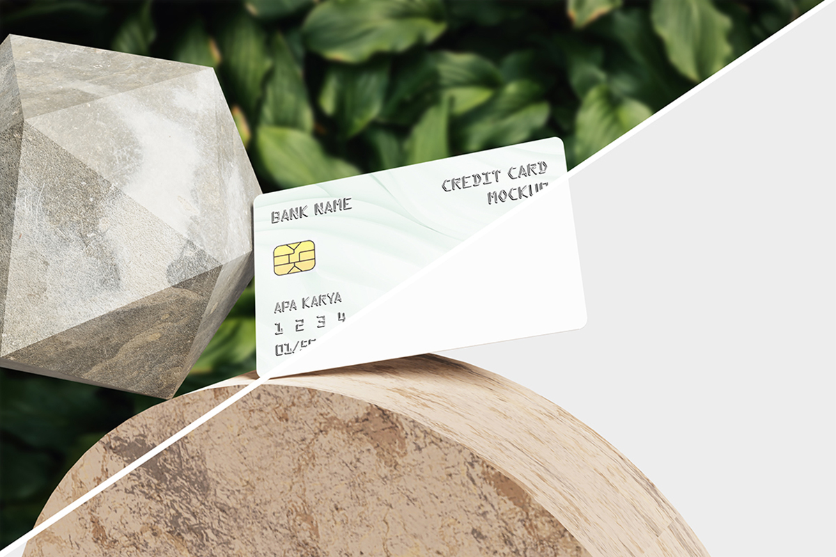 Clean Credit Card Mockup