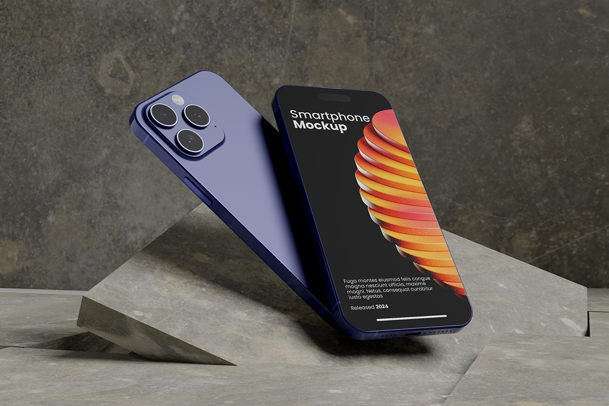 Industrial Smartphone Mockup