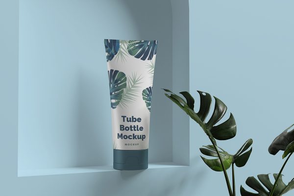 Minimalist Tube Mockup