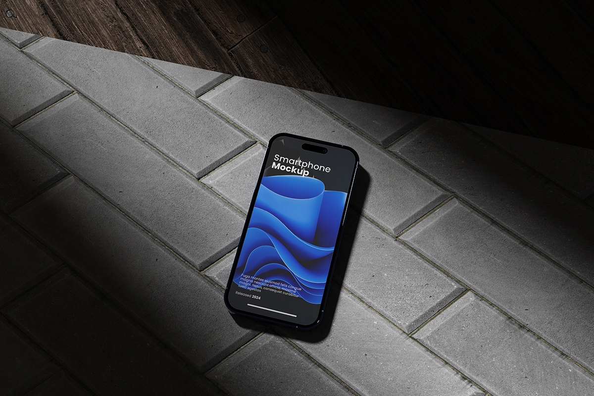 Dark Smartphone Mockup
