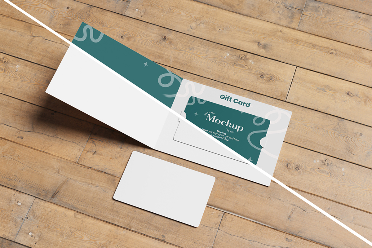 Gift Card Mockup