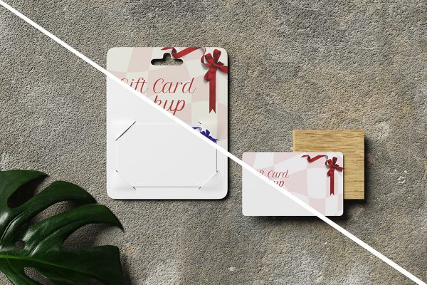 Gift Card Mockup