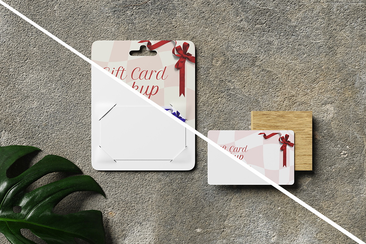 Gift Card Mockup