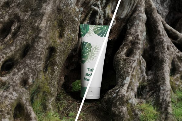 Tube Cosmetic Bottle Mockup