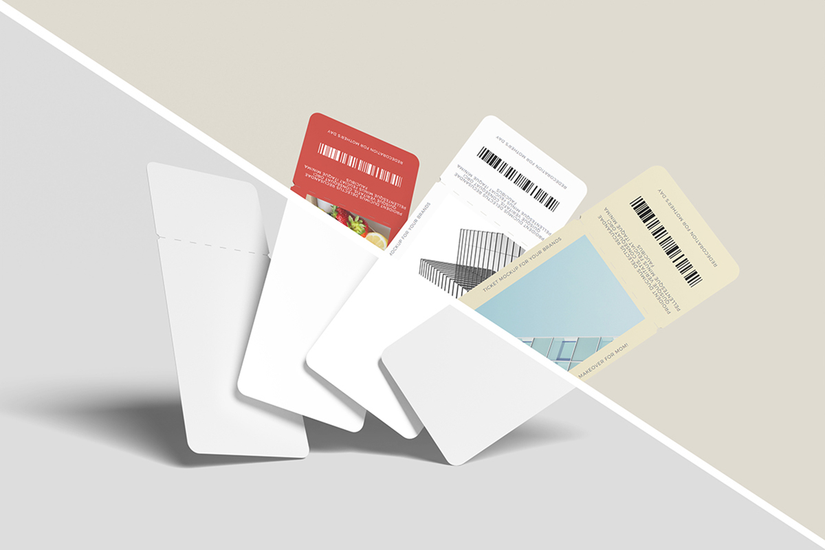 Event Ticket Mockup