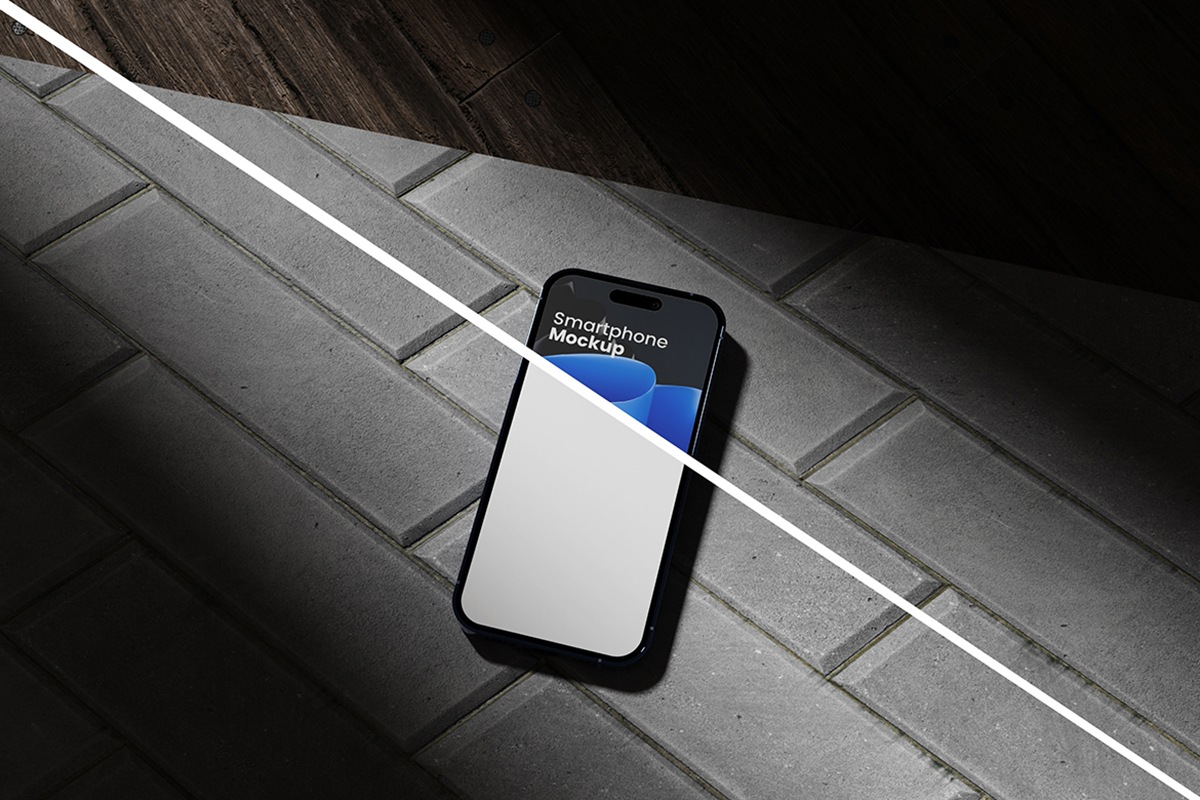 Dark Smartphone Mockup