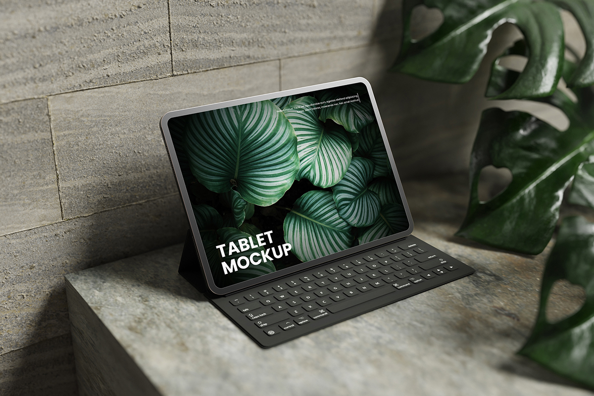 Nature Vibe iPad Pro Mockup