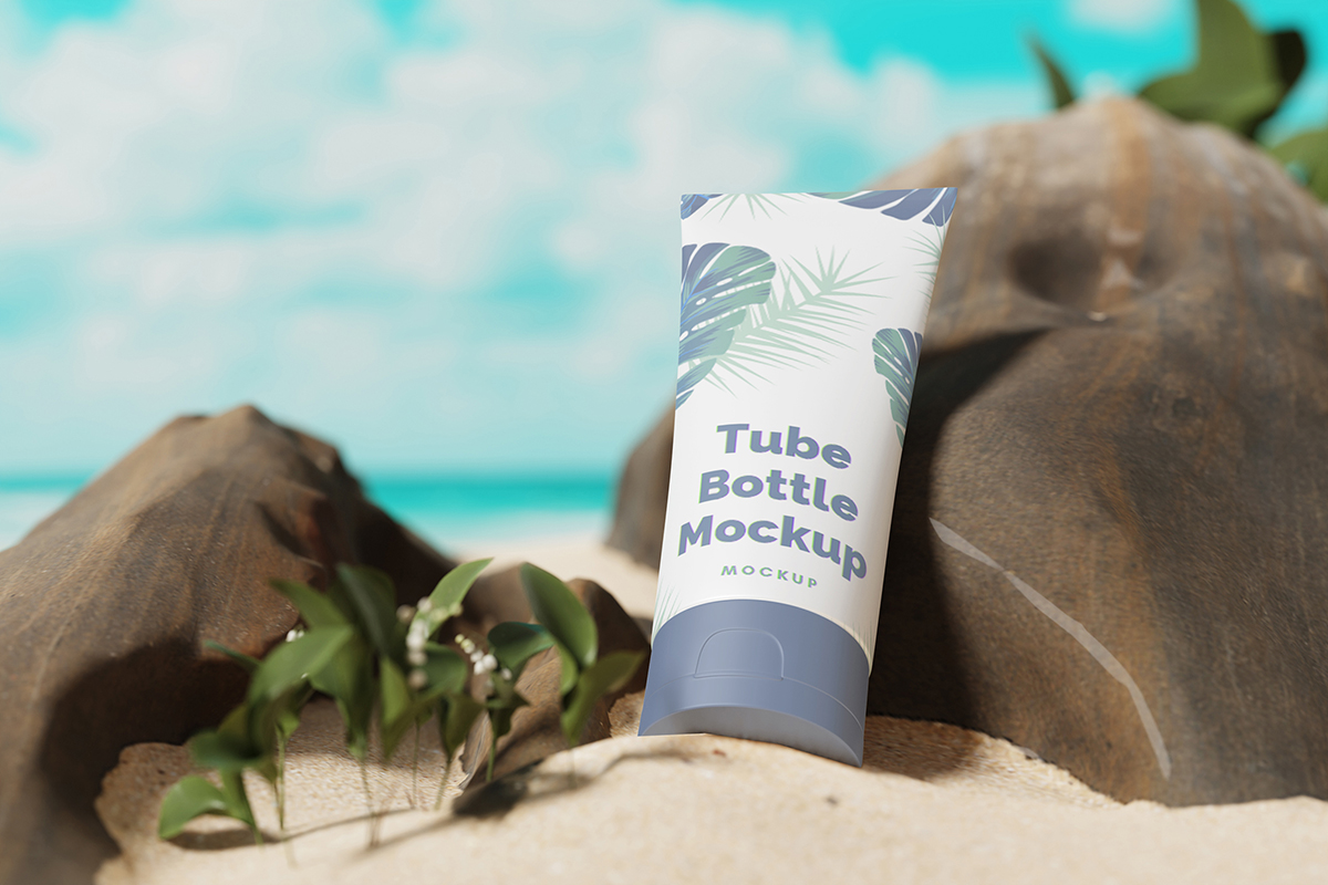 Tube Cosmetic Mockup