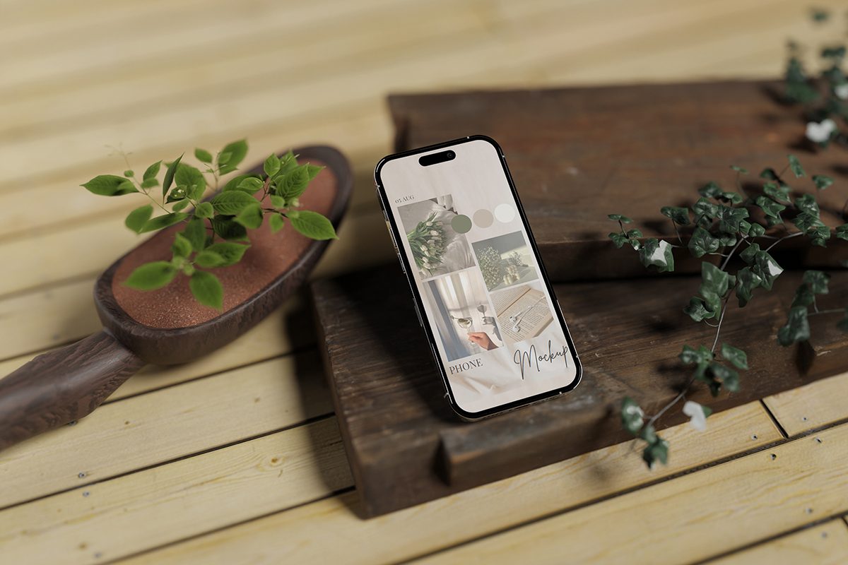 Perspective Smartphone Mockup
