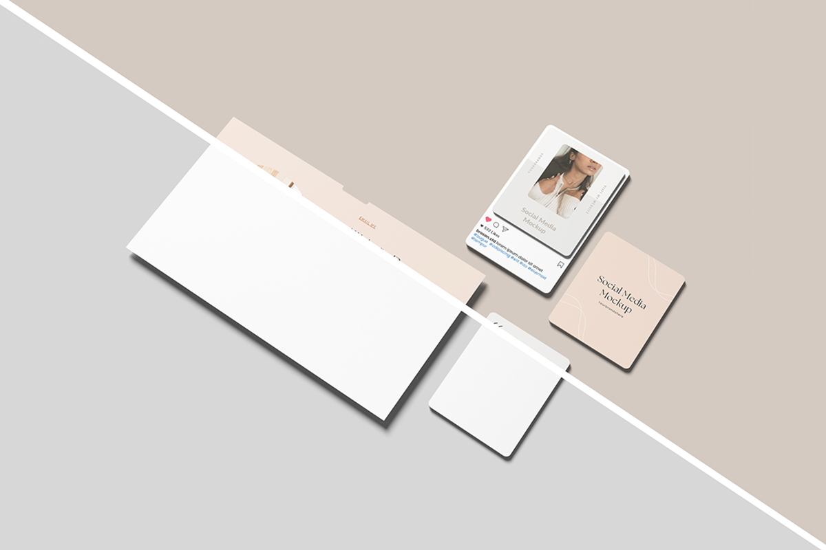 App and Website Screen UI Mockup