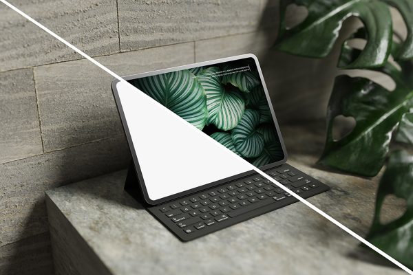 Nature Vibe iPad Pro Mockup
