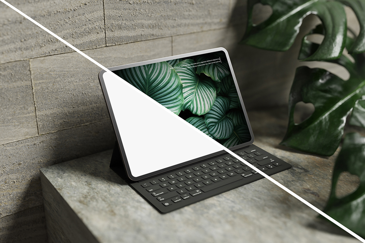 Nature Vibe iPad Pro Mockup