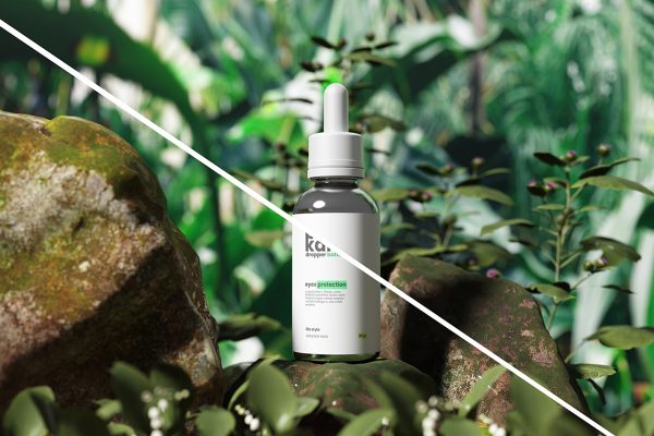 Dropper Bottle Mockup