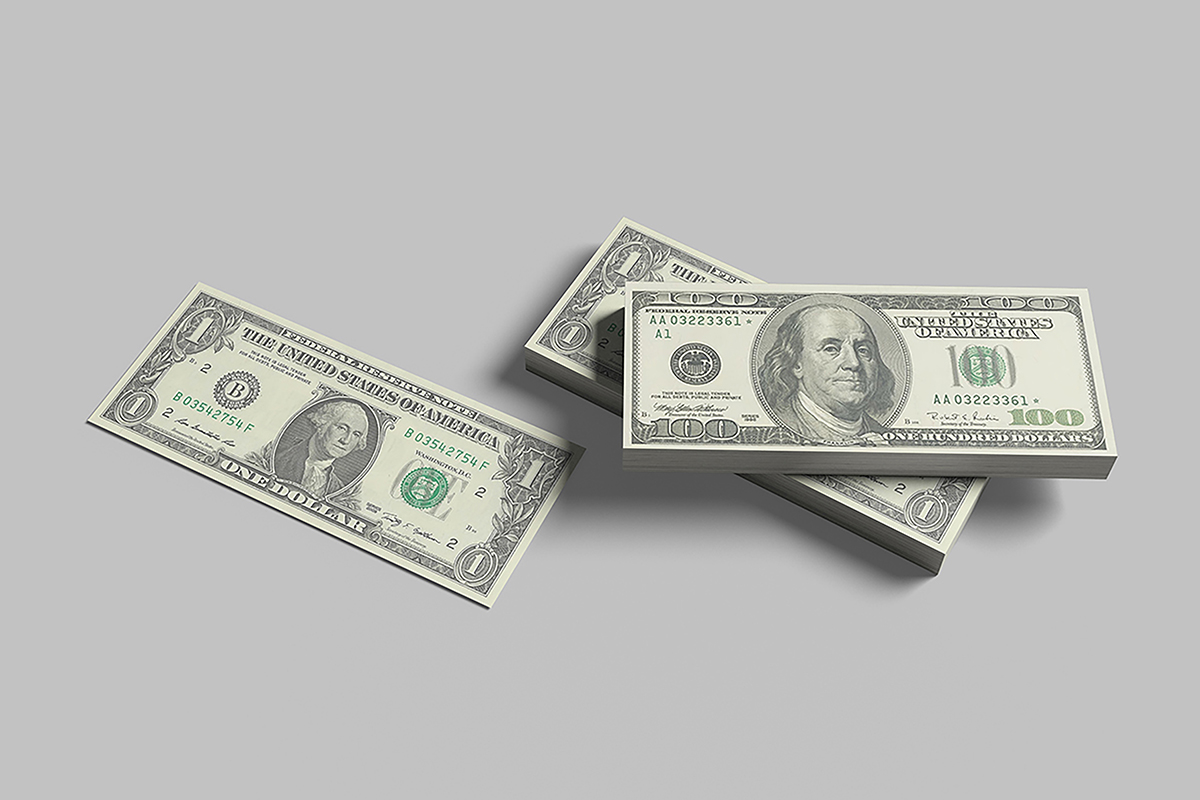 Free Cash Money Mockup 1