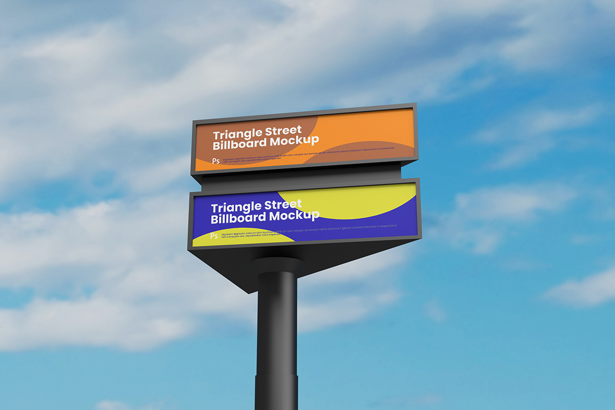 Free Store Billboard Mockup 1