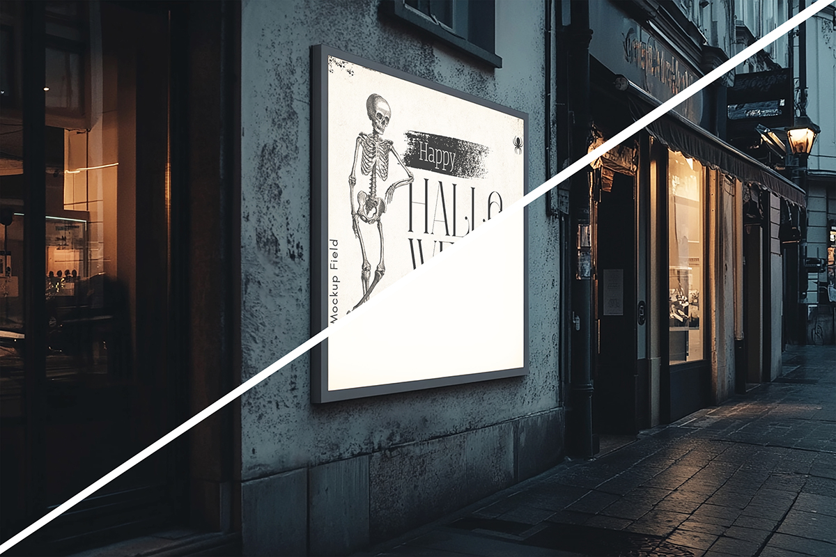 Free Urban Store Poster Mockup Prev 2