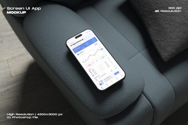 Screen UI App Mockup